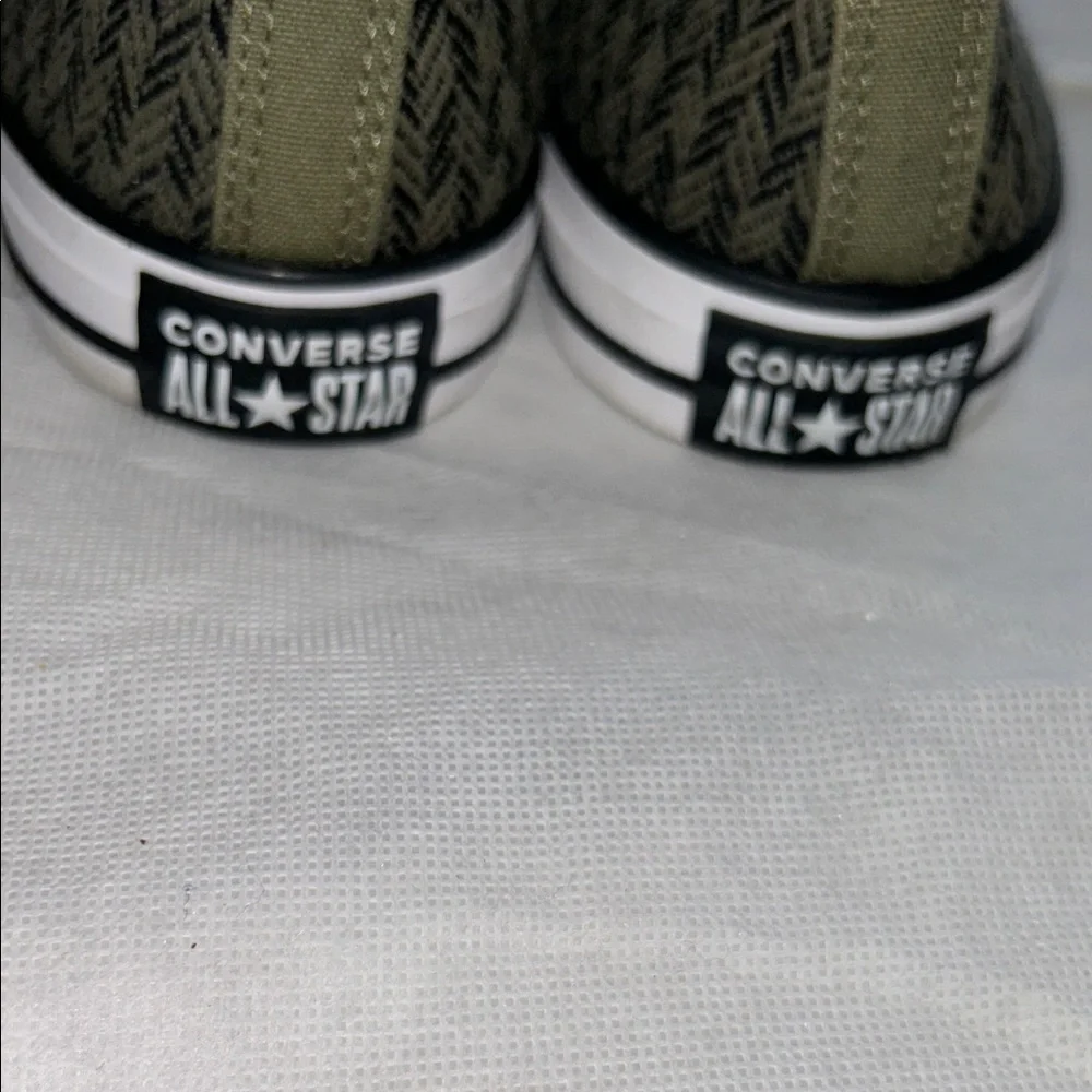 Women’s size 11 Converse Chuck Taylor All Star High 'Herringbone - Utility' - Picture 8 of 14